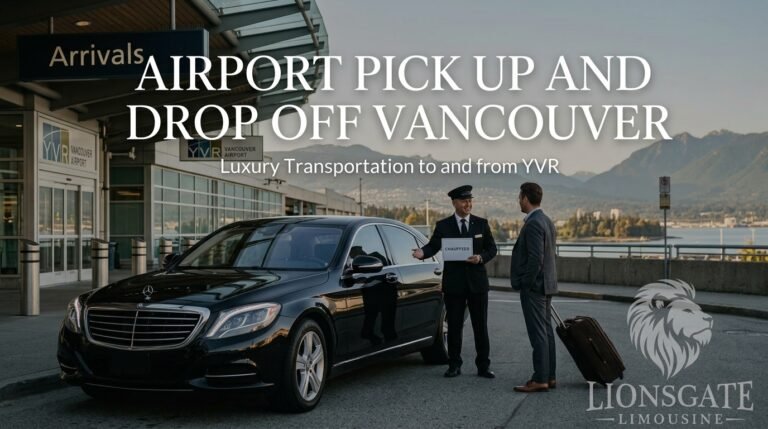 How Airport Pick Up and Drop Off Vancouver Ensures Reliable and On-Time Transportation for Every Traveler
