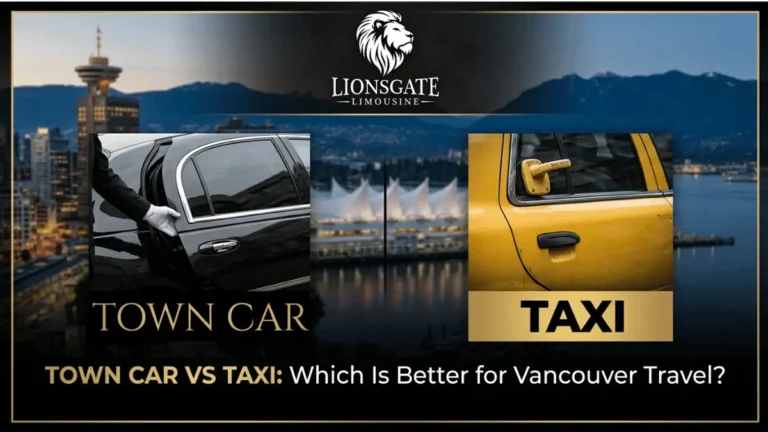 town car or taxi